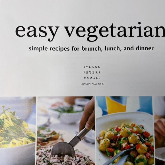 Easy Vegetarian Recipe Cookbook Great for Veganuary 2007 Illustrated Paperback u - Picture 3 of 9